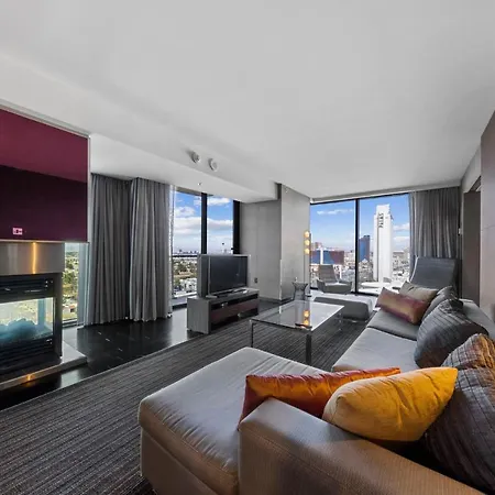 Huge Modern Luxury 17 Floor Panoramic Corner Suite With Open Balcony Las Vegas Exterior photo